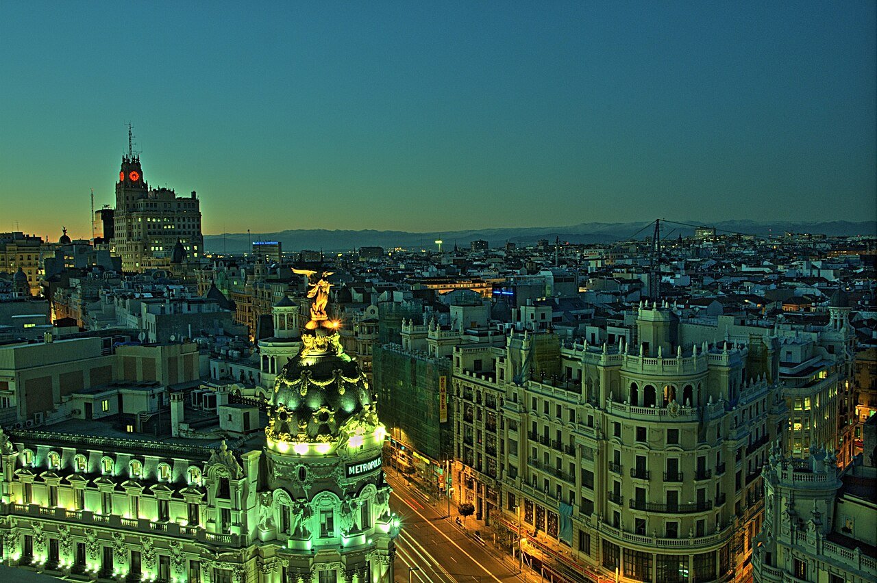Architettura e panorama urbano di Madrid